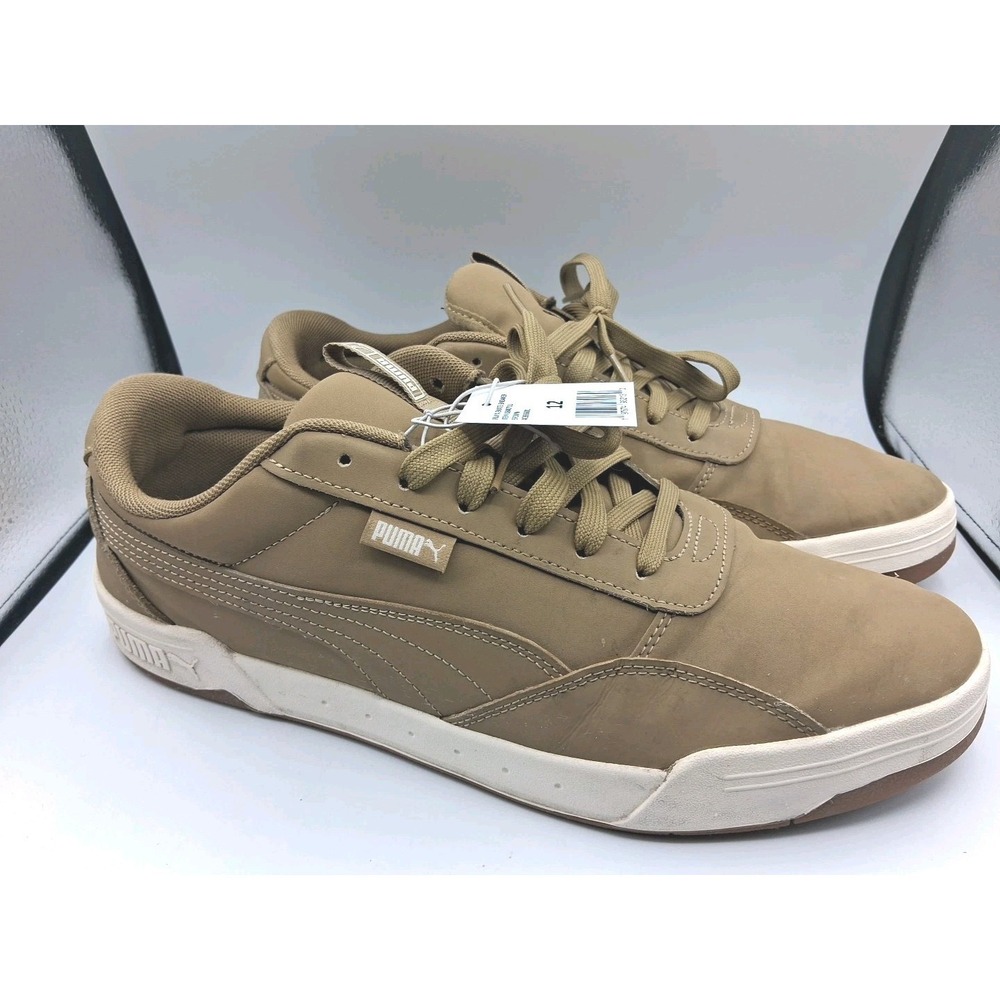 Puma Mens Skate Court Sneaker Shoes Brown Size 12 384071-01 With Box